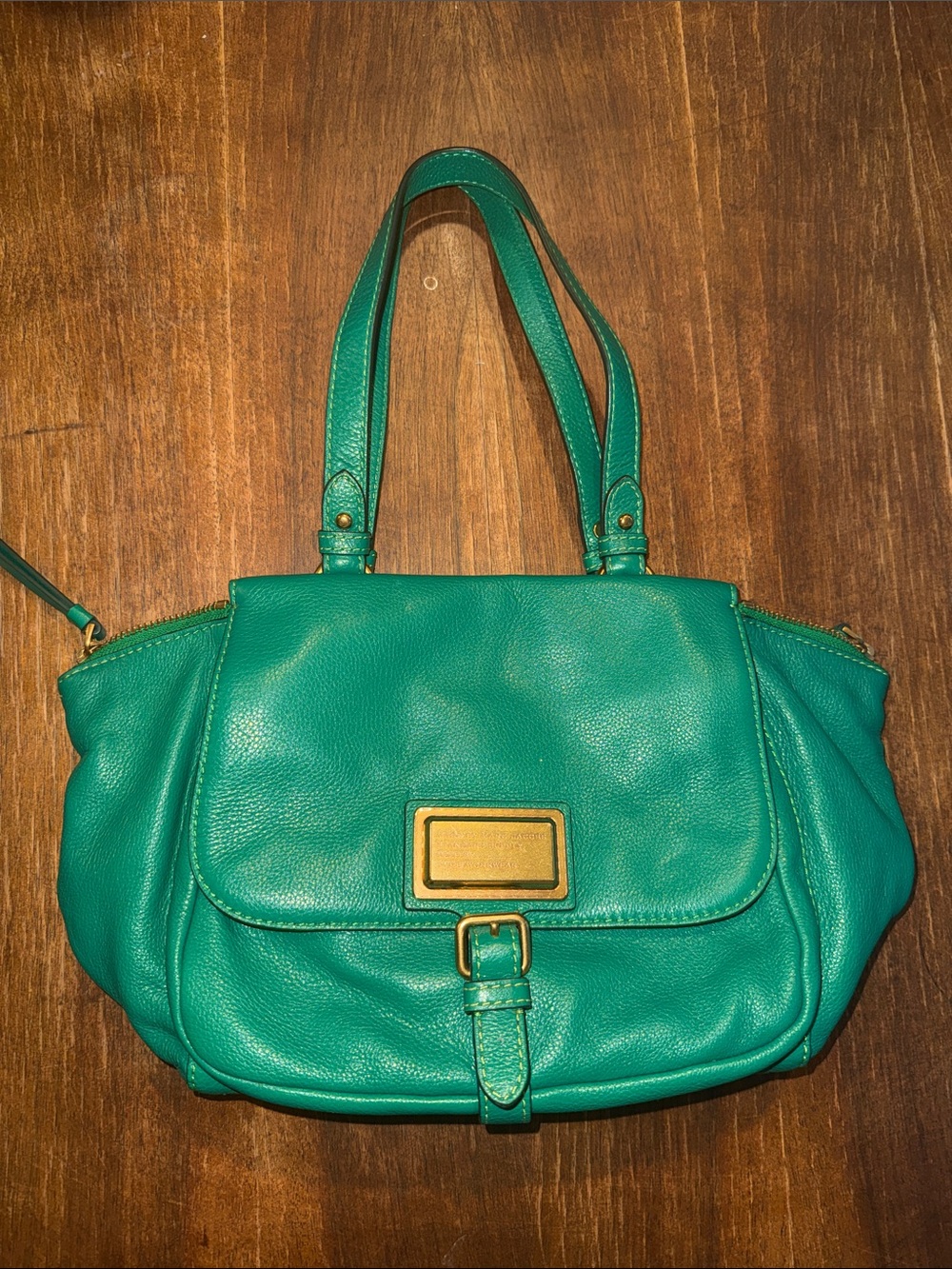 Green Marc by Marc Jacobs Leather Shoulder Bag (Vintage but NEVER used)